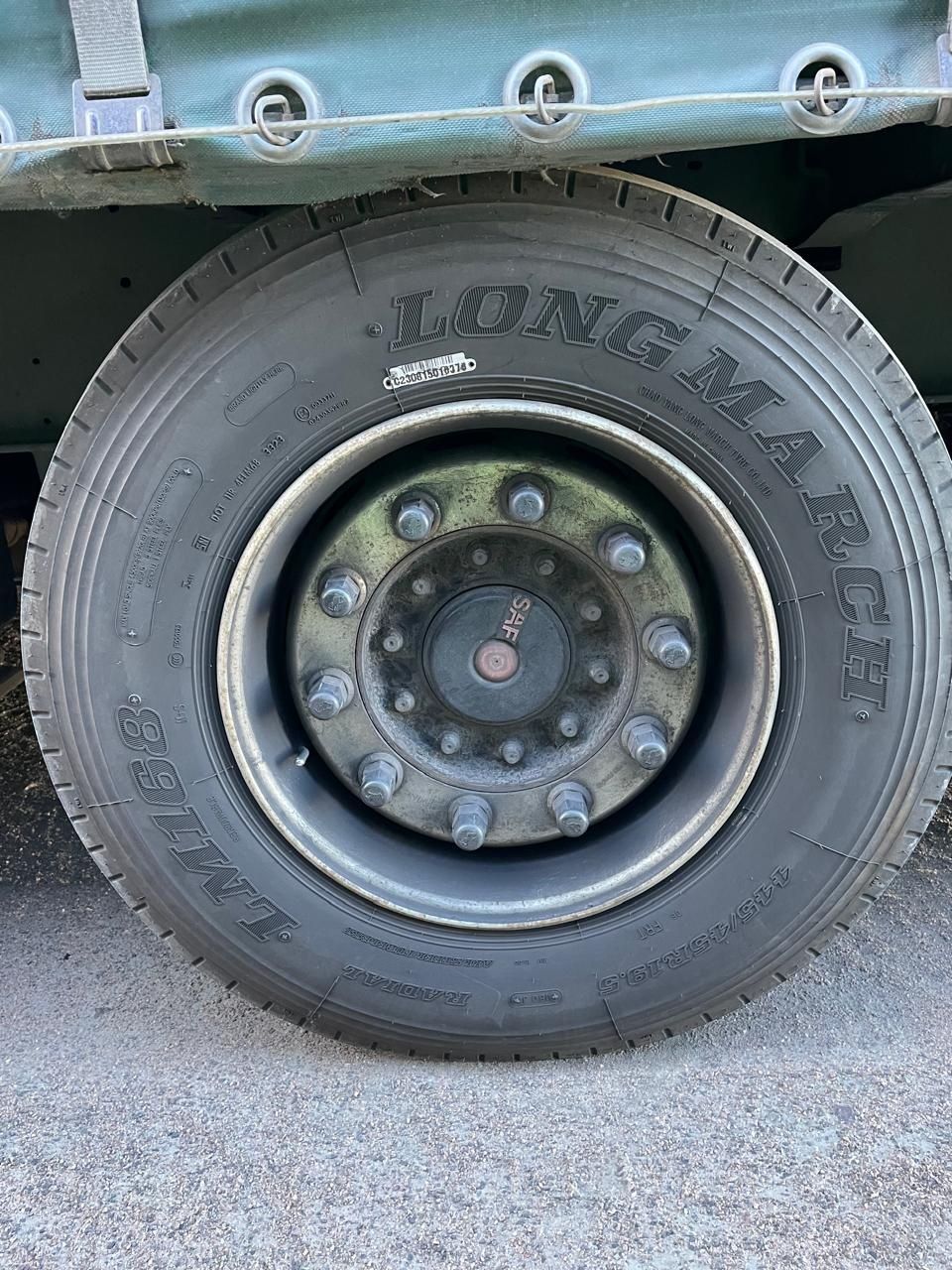 Причіп Schmitz mega, осі SAF