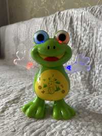 Танцююча жабка, іграшка 0+