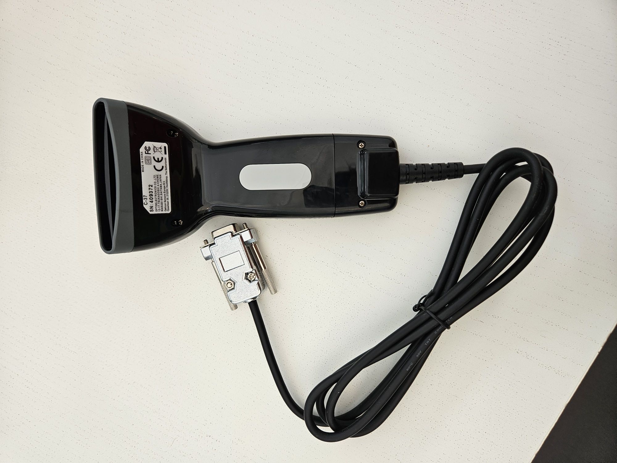 Skaner kodów kreskowych C37 BLACK  RS232
