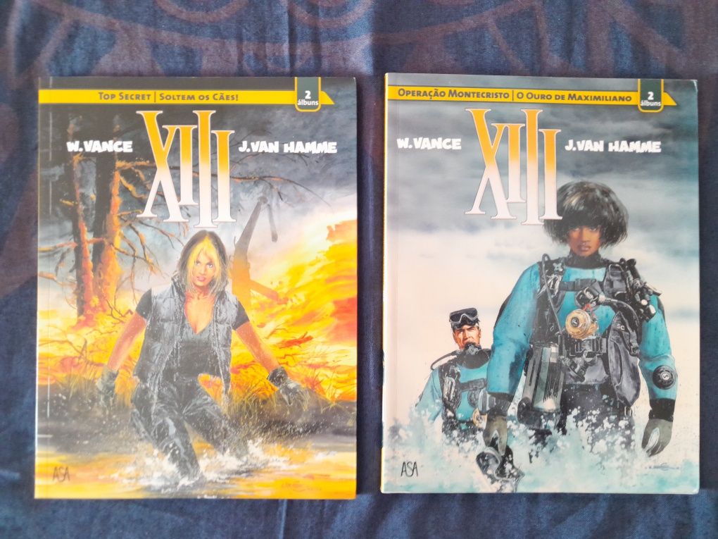 XIII W. Vance, J Van Hamme,  Giraud, Jigounov, Y. Sente Álbuns Duplos