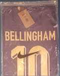 koszulka Anglii w wersji meczowej  wyjazdowa #10 Bellingham, nowa