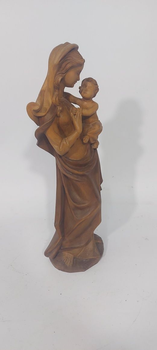 Madonna Figura Drewno 50 cm// Meble Stylowe Grodzisk Mazowiecki