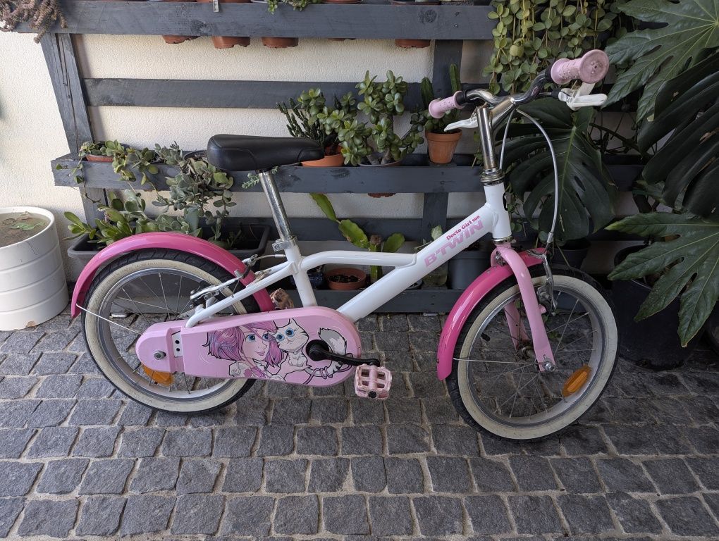 Bicicleta menina roda 16 BTWIN Doctor Girl 500