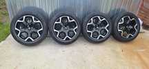 Alufelgi z oponami 215/55/18