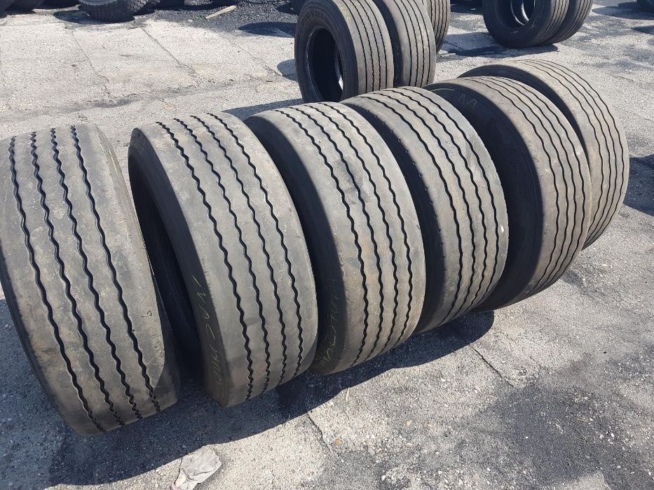 Opony Używane do naczepy 385/65r22.5 OKAZJA 4 Paskowe Możliwa Wysyłka