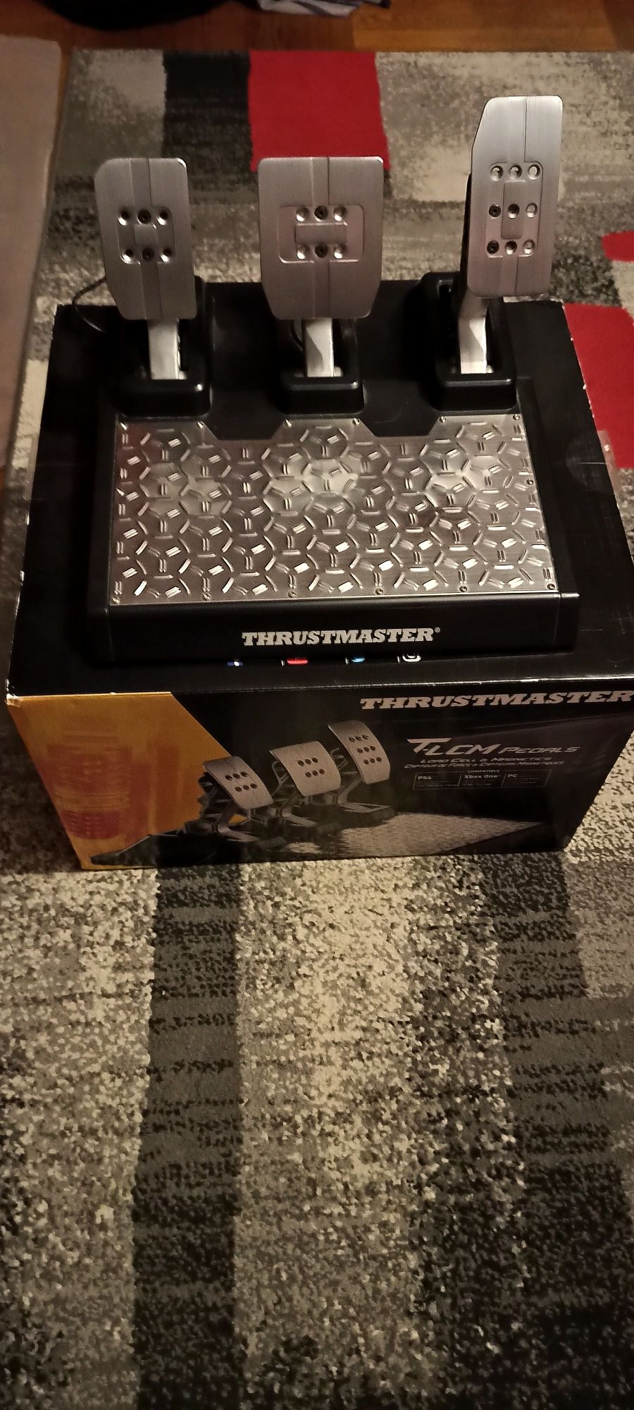 Kierownica Thrustmaster TS-PC pedaly TLCM nakładka F1