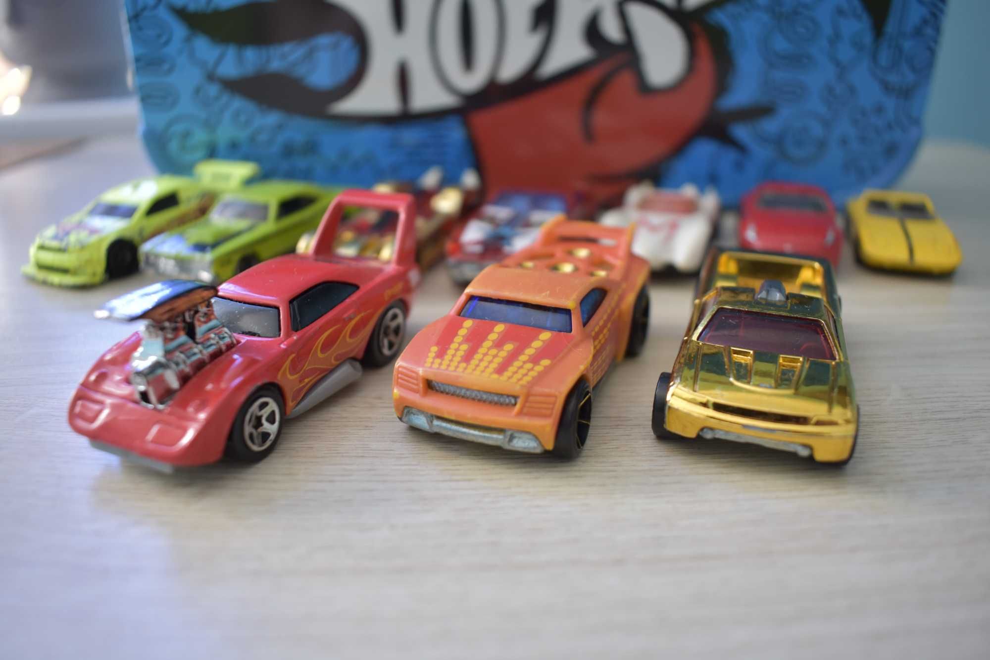 HOT WHEELS 10 sztuk oryginalne autka resoraki