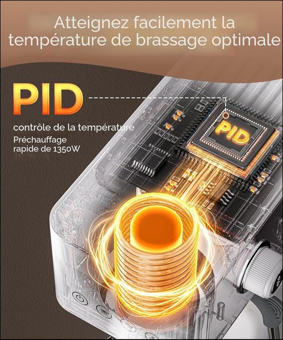 Компактна еспресо-машина AMZCHEF на 20 барів EM3131