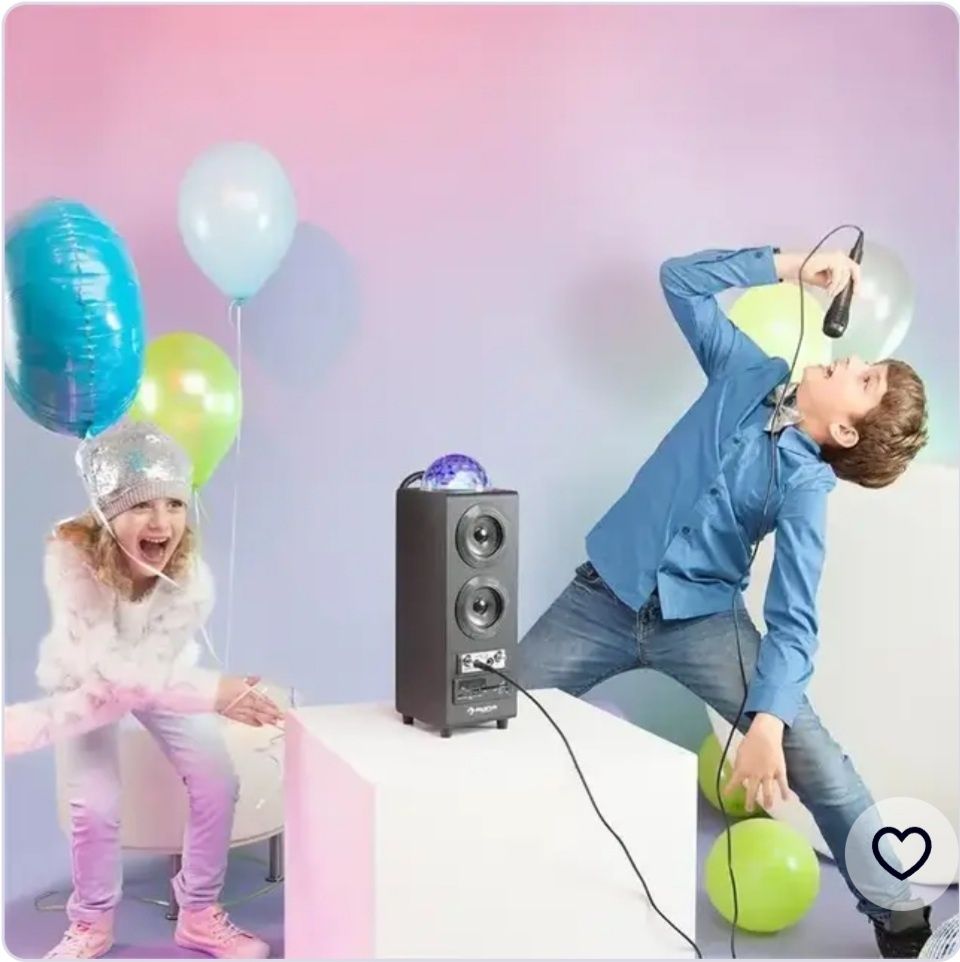 Bluetooth-колонка Auna DiscoStar Black 2.1 (10028847) портативный