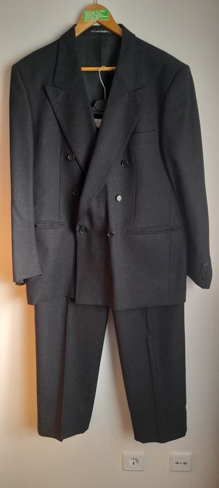 Fato de Homem fazenda fina cor antracite