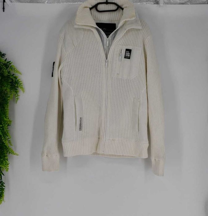 Ocieplany sweter Crosshatch M
