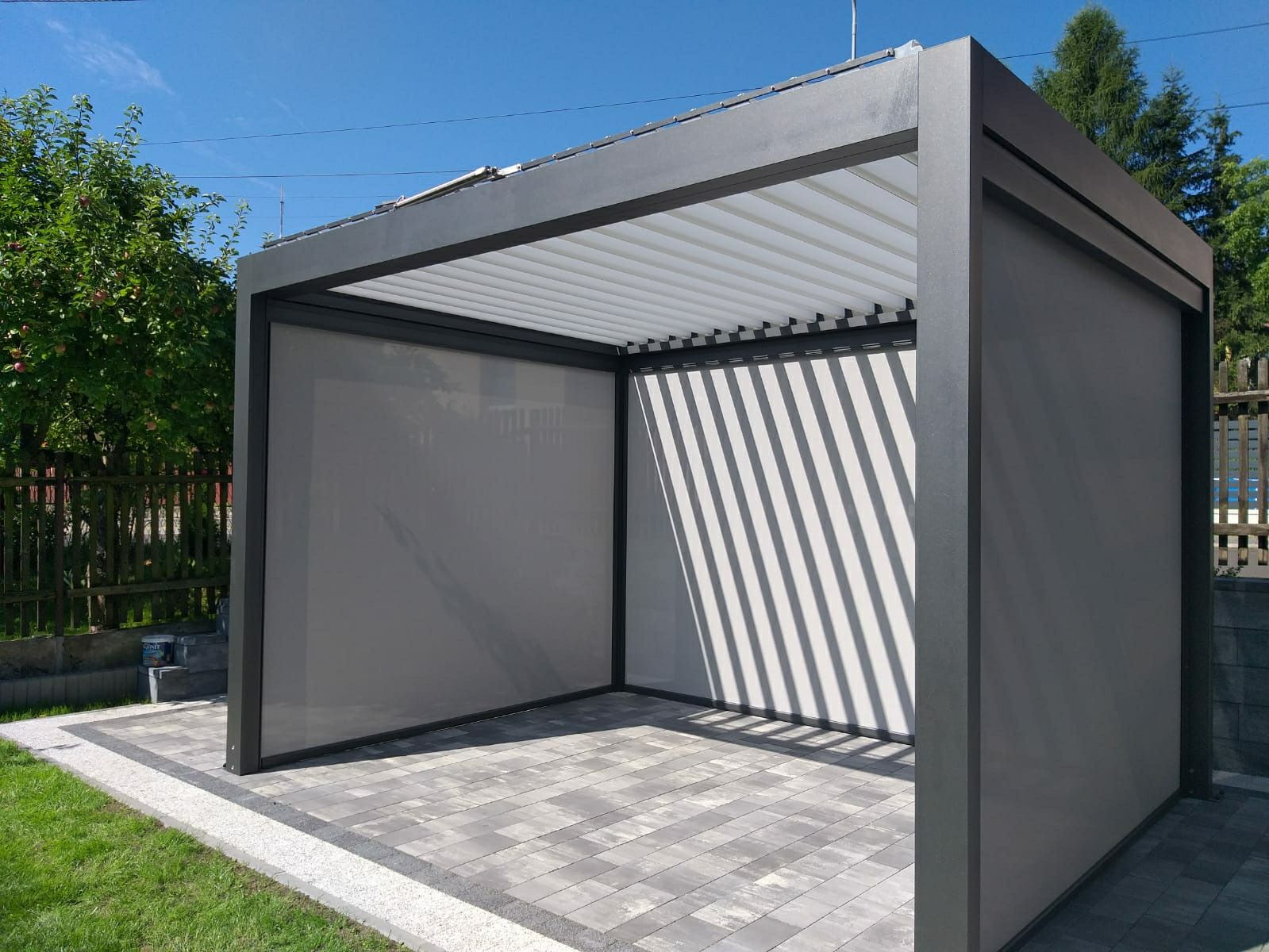 Pergola aluminiowa, SB 400 SELT, montaż, serwis, WIOSENNA PROMOCJA