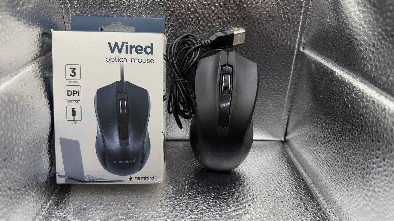 Комп миша Gembird MUS-3B-01; Миша Logitech G102 Lightsync USB White