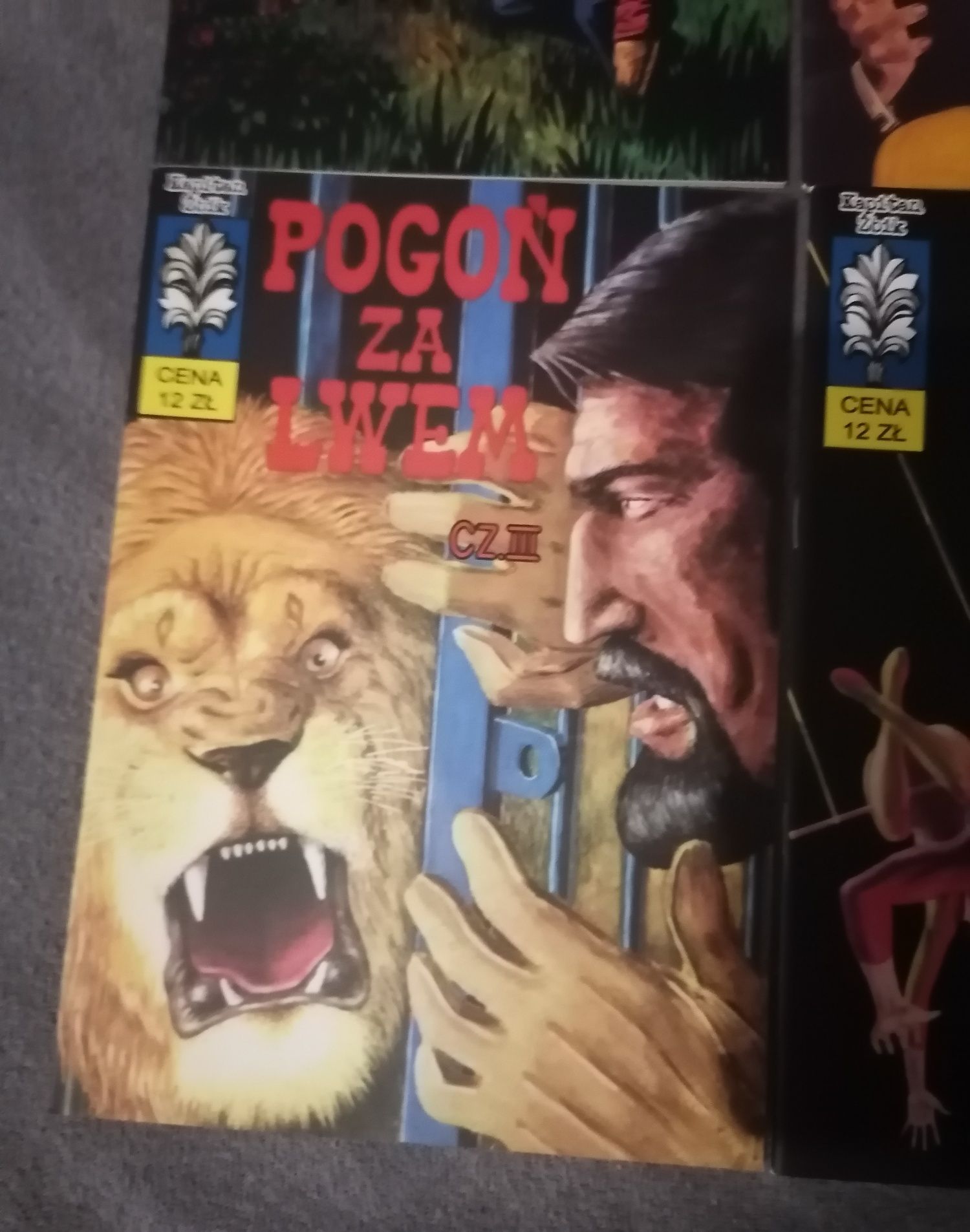 Kapitan Żbik komiksy 4 części