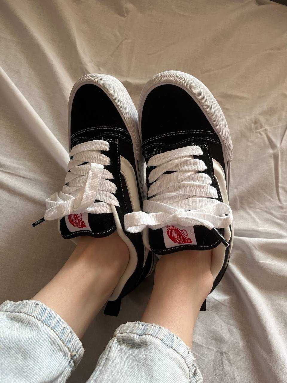 Знижка! Кросівки унісекс Vans KNU skool black