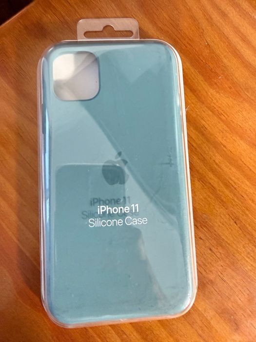 Capa Apple Silicone iPhone 11 Original (Cor Cactus)