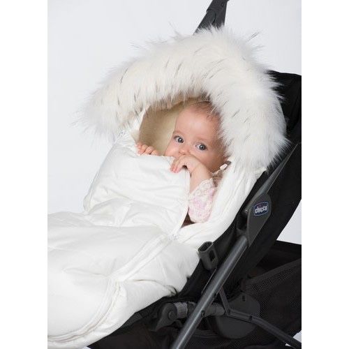 Зимовий дитячий конверт-кокон на овчині для новонароджених DoRechi