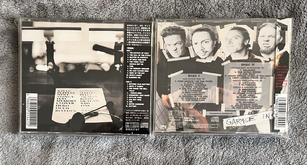 CD Japan Metallica - S&M, Garage Inc.