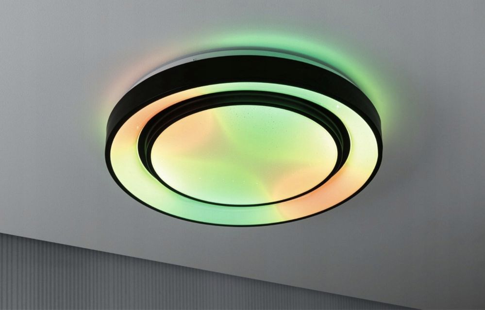 PAULMANN Lampa sufitowa LED Rainbow efekt tęczy RGBW 230V 38,5W