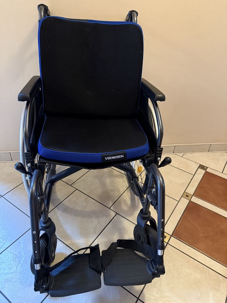 Wózek inwalidzki aluminiowy - NOWY