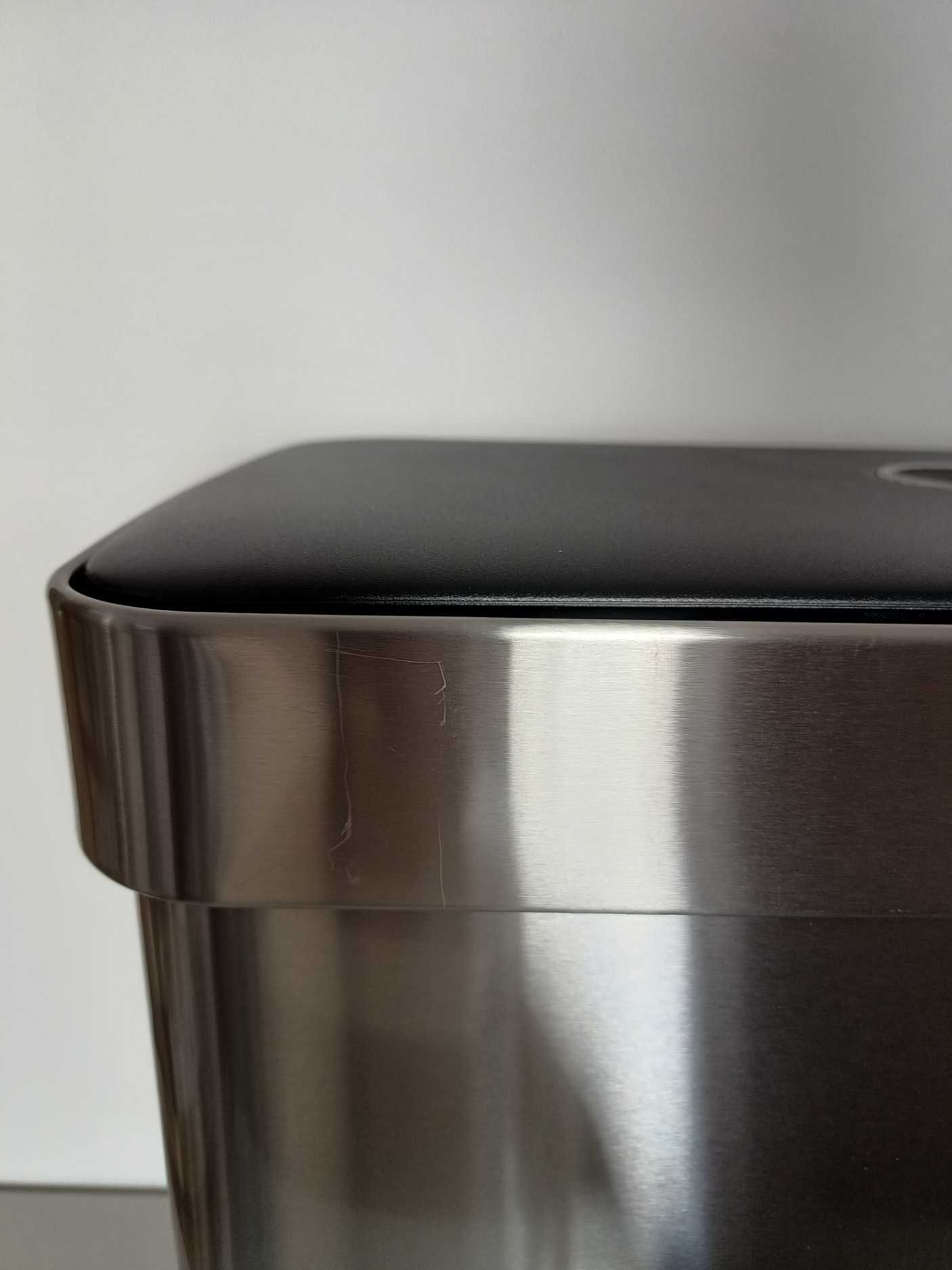 SONGMICS Kosz kuchenny na śmieci, 2 x 30 L, System segregacji odpadów,