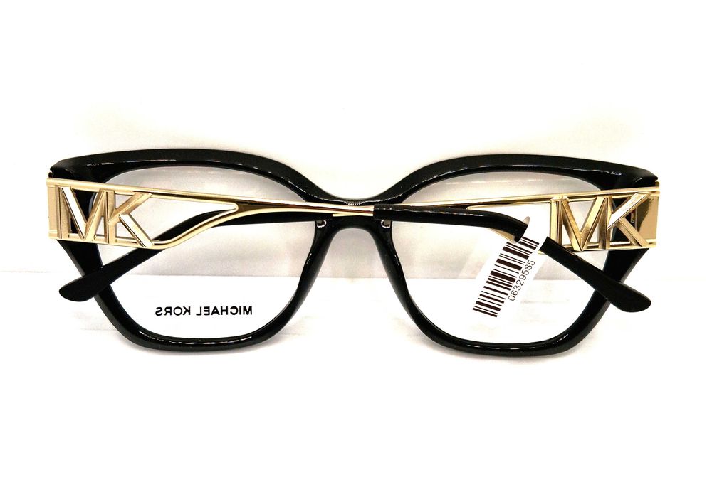 Okulary korekcyjne Michael Kors MK 4140U BIERZO Czarne Damskie