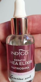 Nowa oliwka z keratyną Shea Elixir Indigo Matrioshka Keratin 8ml