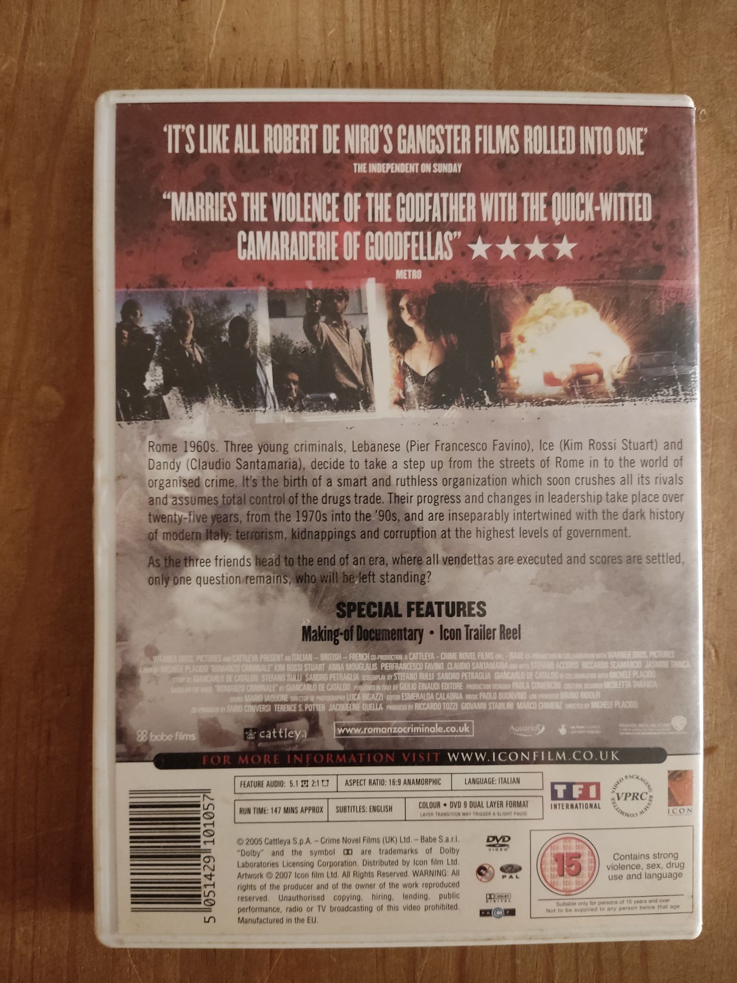 Romanzo criminale dvd