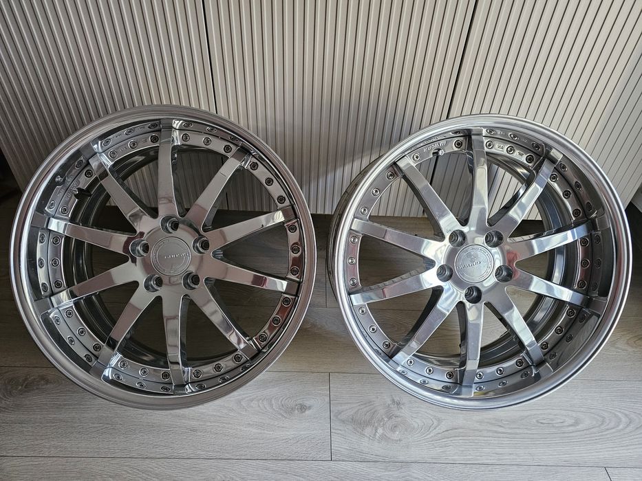 Felgi Work Gnosis GS1 19x9.5 19x8.5 5x114.3 polerka super stan