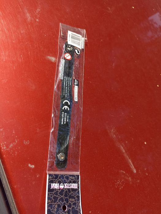 Silikonowa nowa nie używana opaska na rękę Monster