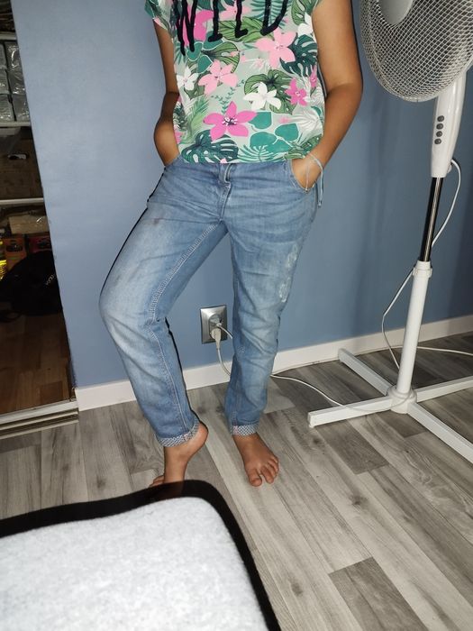 Spodnie jeansowe dziewczęce Cool Club 146