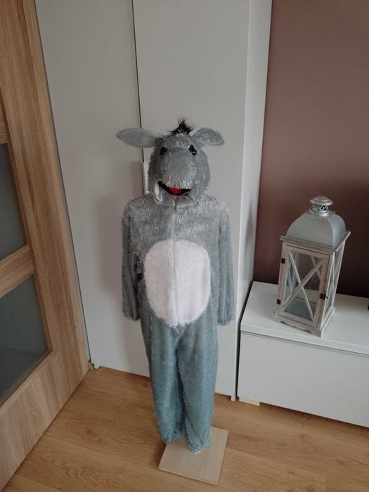 NOWY strój karnawałowy OSIOŁ OSIOŁEK kostium jasełka 122/134 (276)