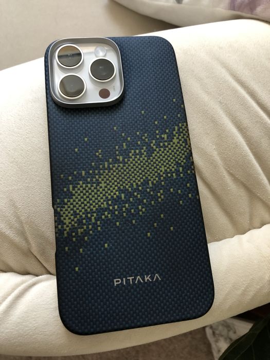 чехол Pitaka Tactile Woven Case starpeak оригинал iphone 16 pro max