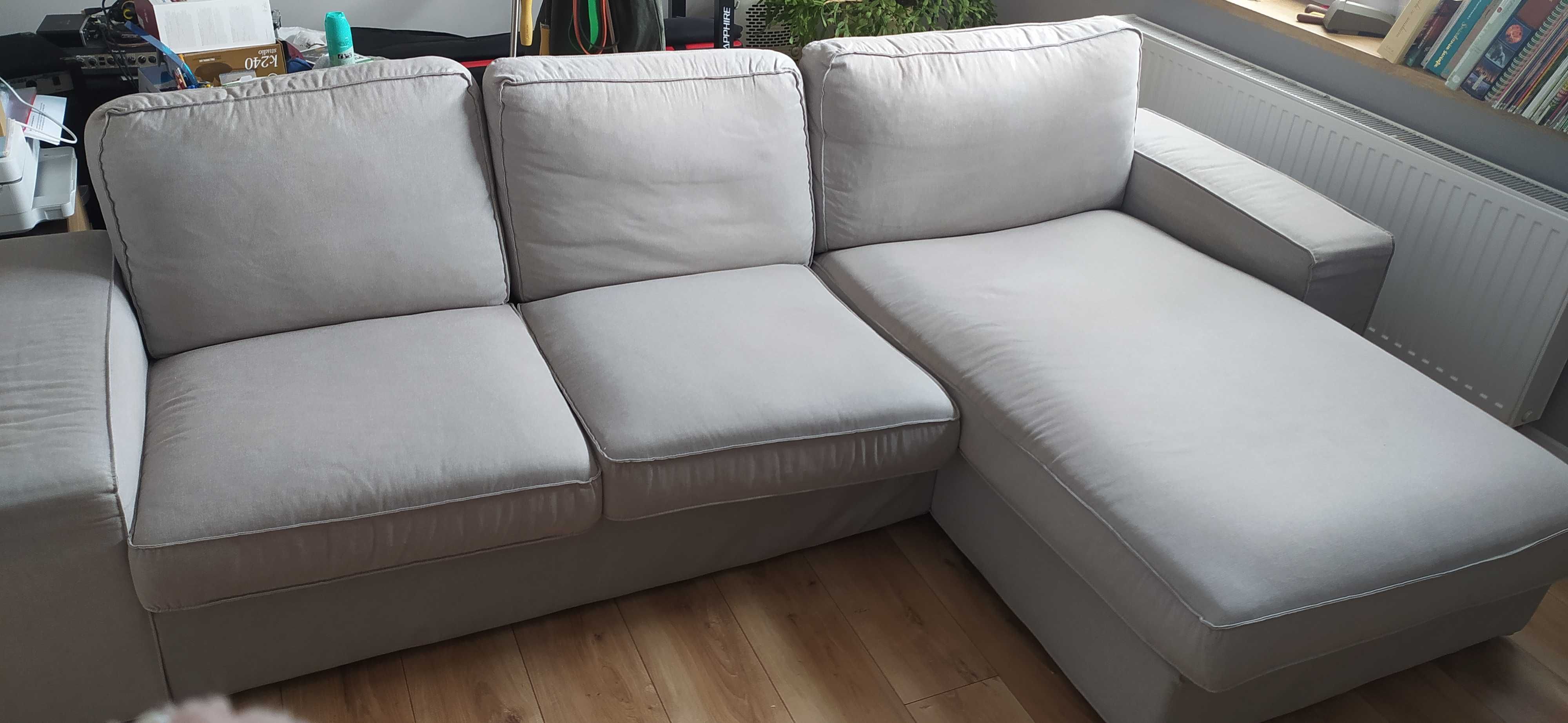 Sofa Kivik IKEA 3-osobowa z szezlągiem