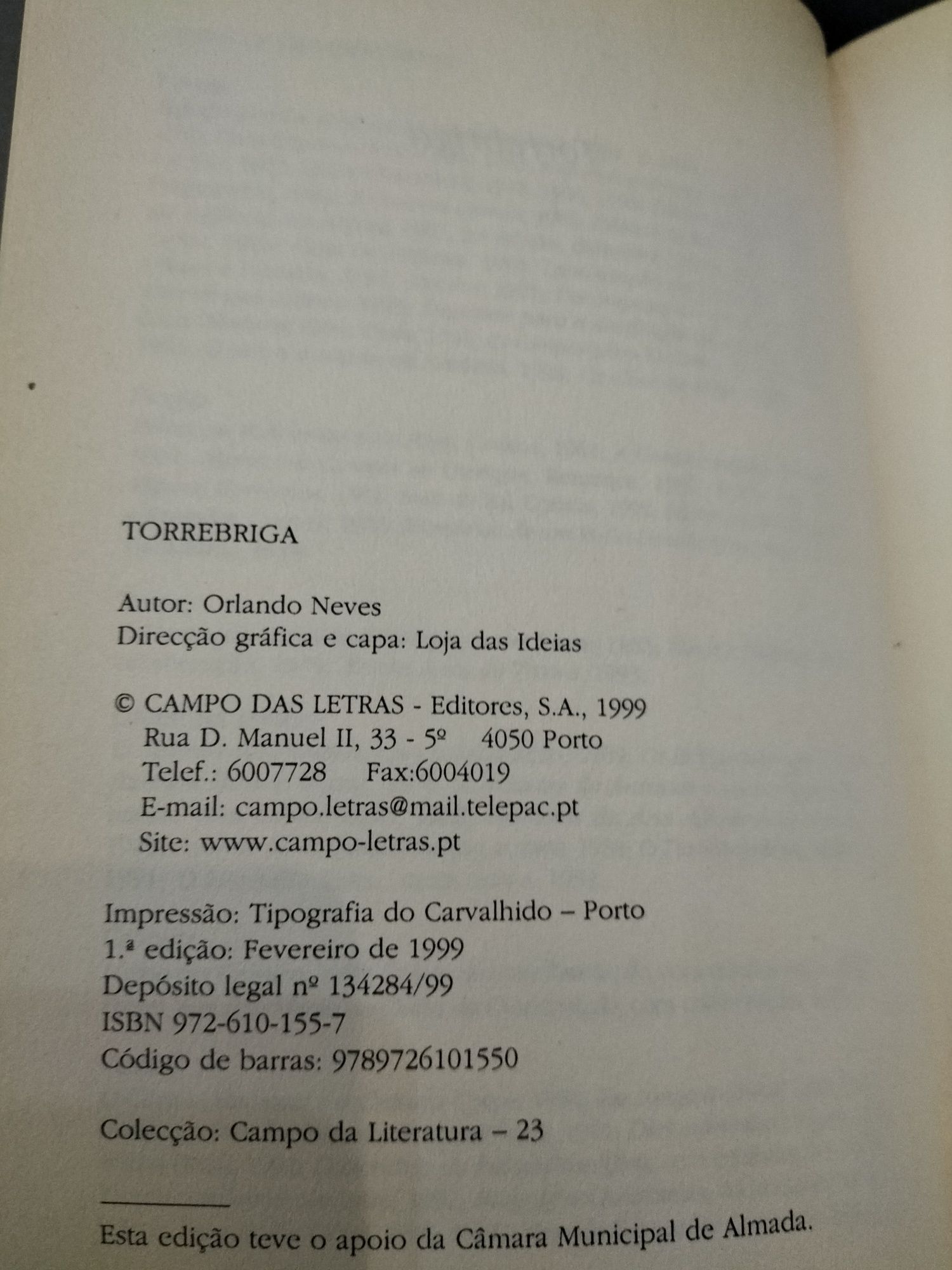 Livro - Torrebriga ( Cenas da vida no interior)