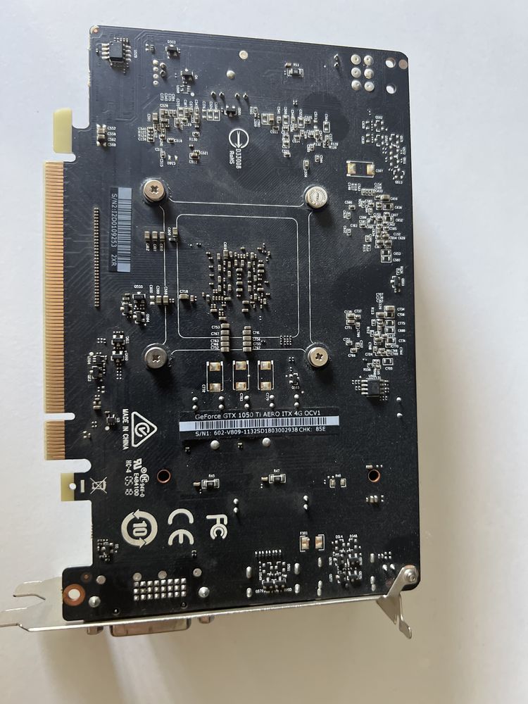 Karta graficzna GeForce GTX 1050 TI AERO ITX 4G OC