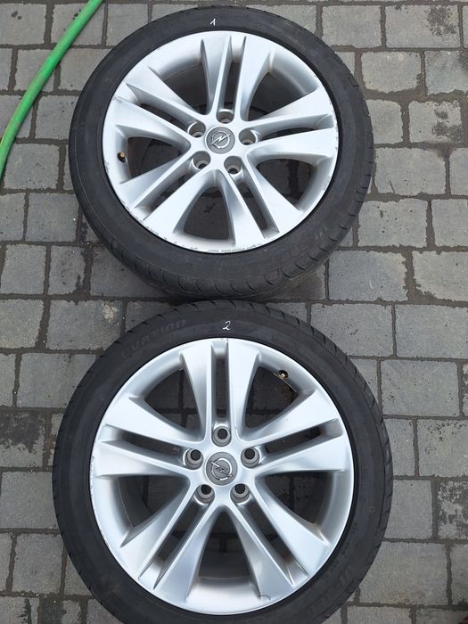 Felga aluminiowa alufelga 18" cali OPO46K2 Opel Astra Zafira 5x115
