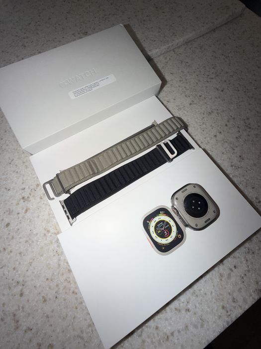 Apple Watch Ultra perfekt stan dobra bateria!