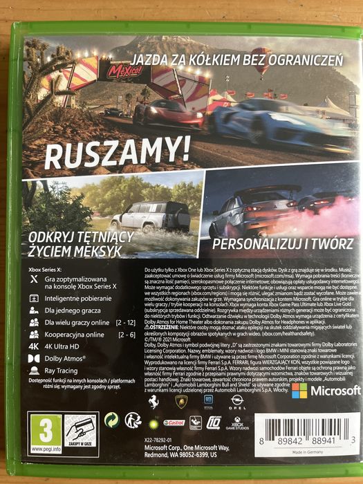 Forza Horizon 5 Xbox series X Xbox One