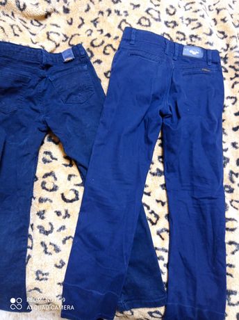Продам темно- сині штани для хлопчика 9-10 р