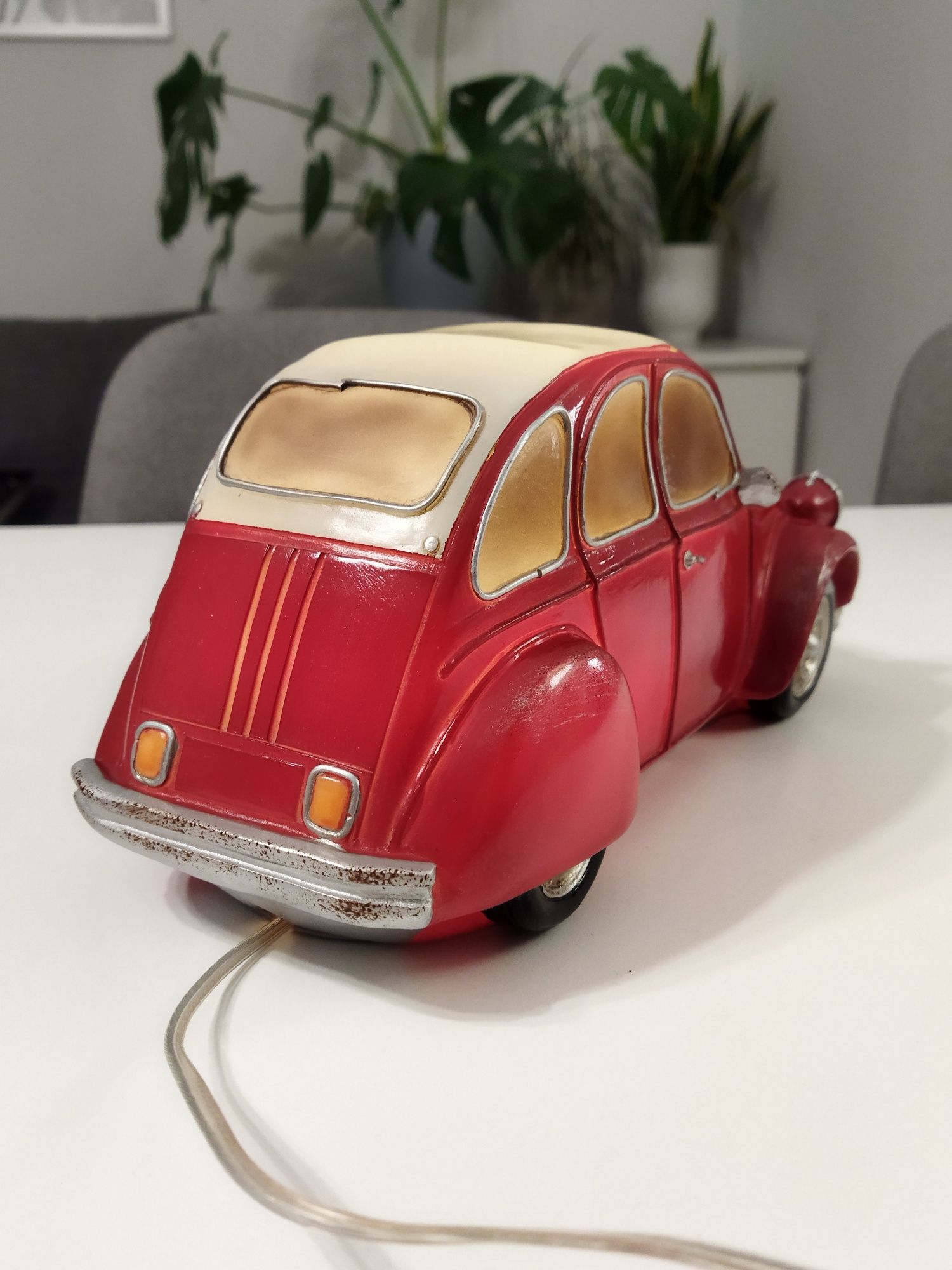 Lampka nocna Citroen 2CV Markslojd Sweden Nostalgi LED Car na baterie