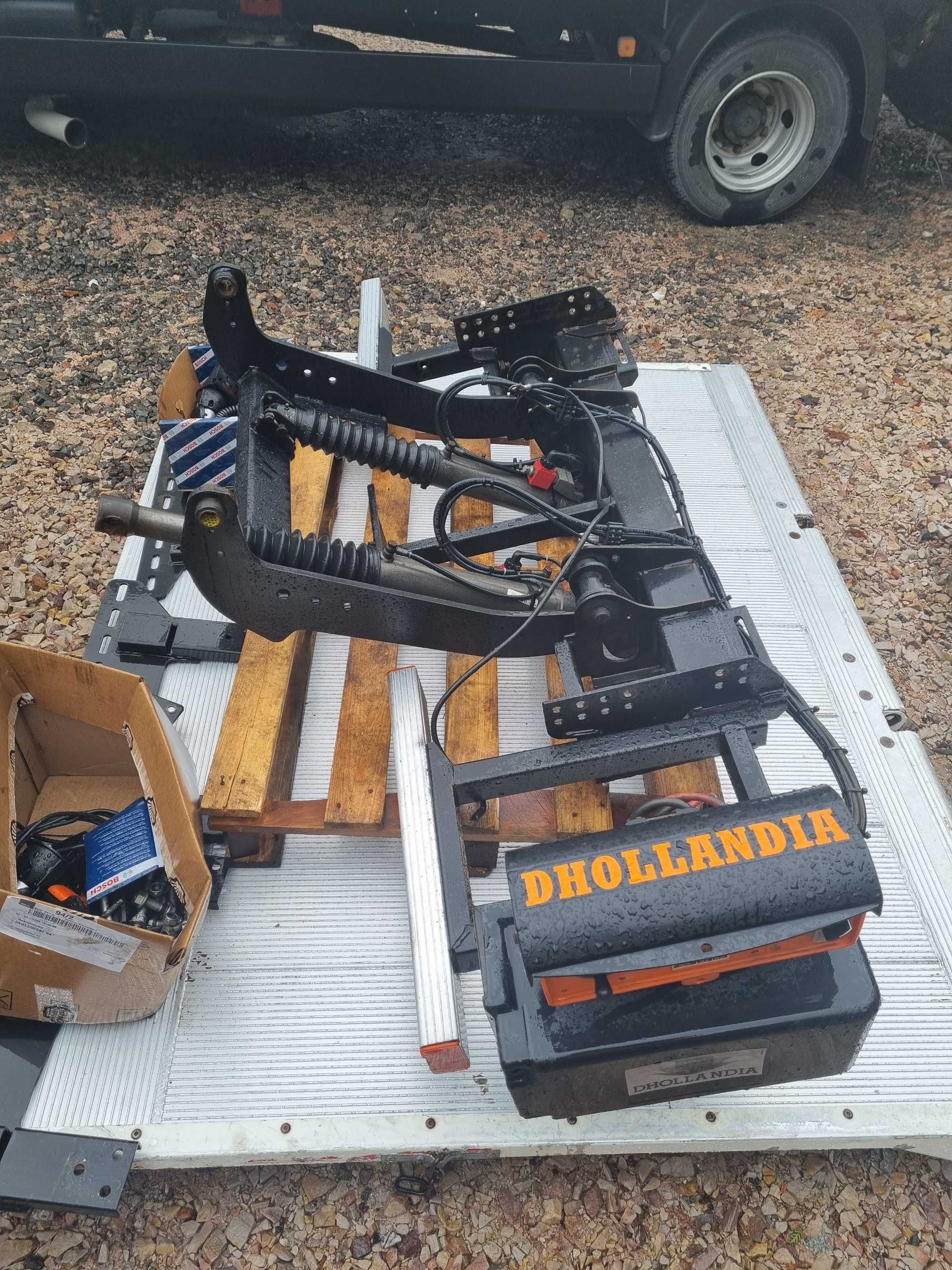 Winda Dhollandia 750 kg do Renault Master z montazem. Kredyt.