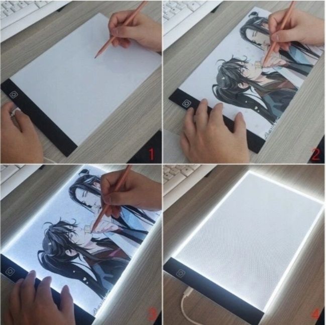 DESKA KREŚLARSKA tablet graficzny A4 kalka zestaw+ gratisy