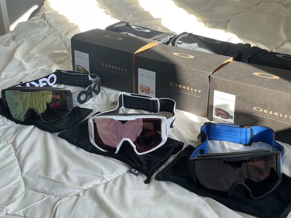 -65% Gogle narciarskie snowboardowe Oakley Prizm liner miner lustro
