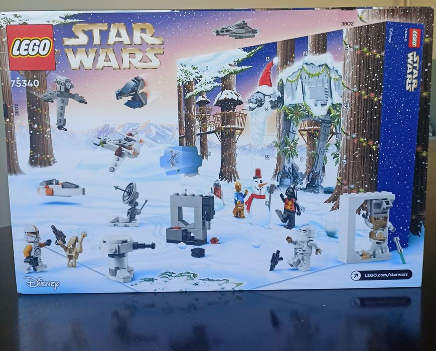 Lego star wars 75340 kalendarz adwentowy