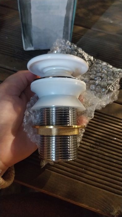 Válvula de pia universal