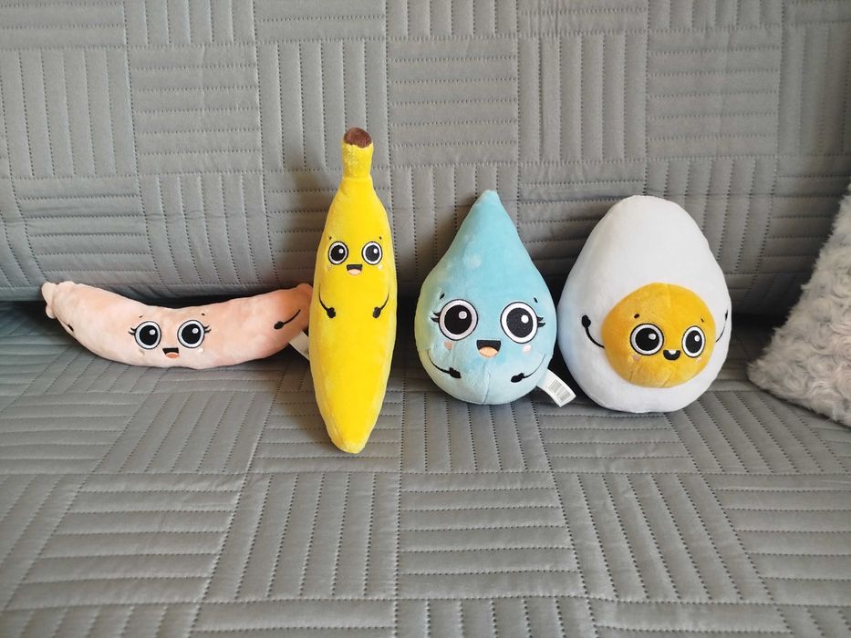 Maskotki Gang Mocniaków z biedronki