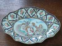 Patera porcelana Chiny ręcznie zdobiona (P.4246)