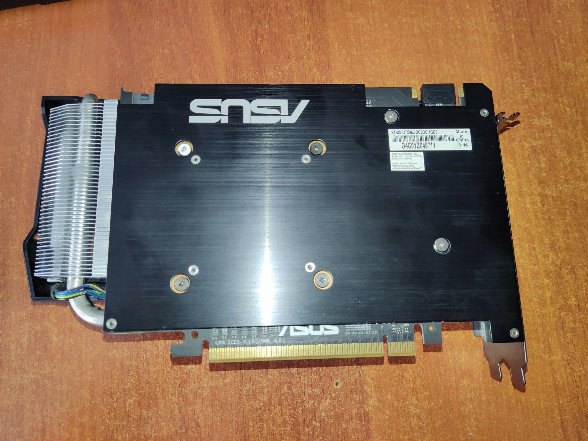 Asus strix GTX 960 4gb gddr5