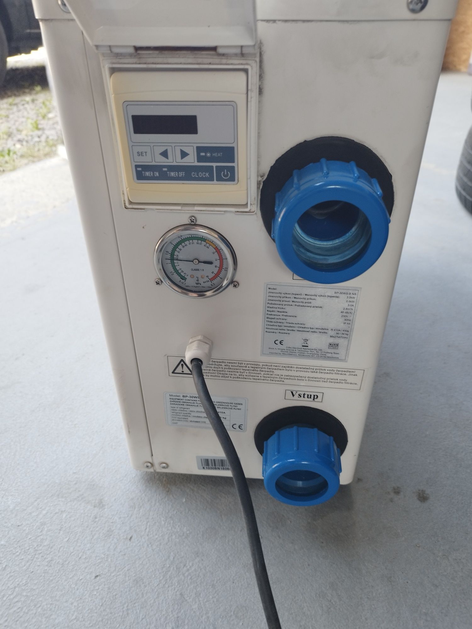 Тепловий насос для басейну підігрів  басейну 3 kw